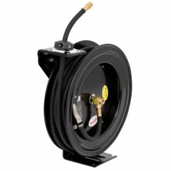Budget 🥰 Jet ITC 028272 - (I3850AS) 3/8" X 50' Retractable Air Hose Reel - Metal ⌛