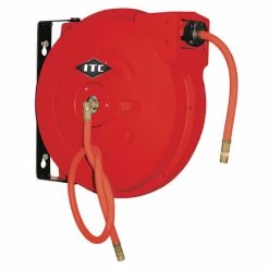 Coupon 👏 Jet ITC 028281 - (IAW3850) 3/8" X 50' Retractable Air Hose Reel - Polypropylene ❤️
