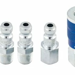 Hot Sale ๐ Jet 420391 - (T5PCS) 5 PC ยTย Air Fitting Set - 1/4" Body X 1/4" NPT ๐