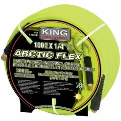 Best Pirce 🧨 King Canada K-10014H - 1/4 X 100 Ft. Hybrid Industrial Air Hose 🔥