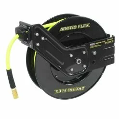Buy 🔥 King Canada K-5038FRL - 50 Ft X 3/8 Retractable Air Hose Reel With Hybrid Polymer Air Hose 😍